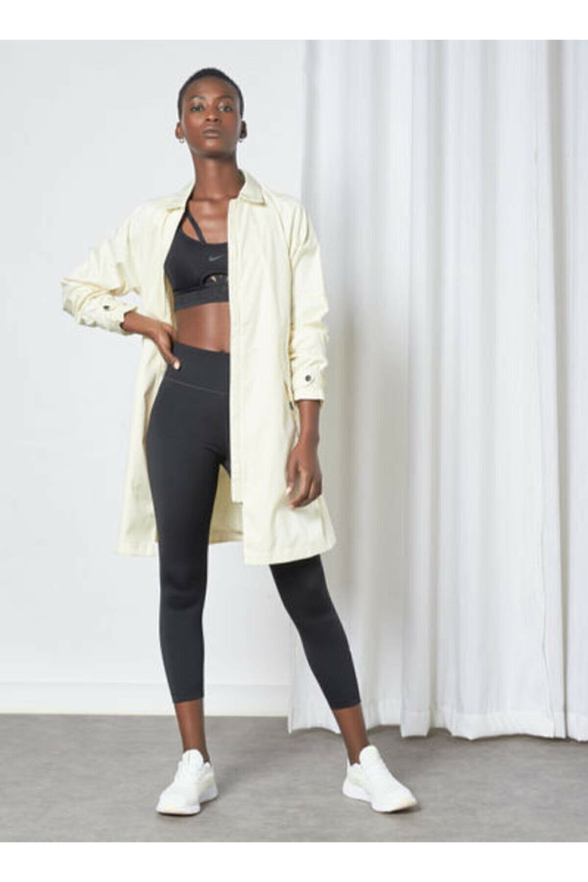 Nike W Nsw Trnd Wvns Jkt Wr Trnch-kadın Trençkot