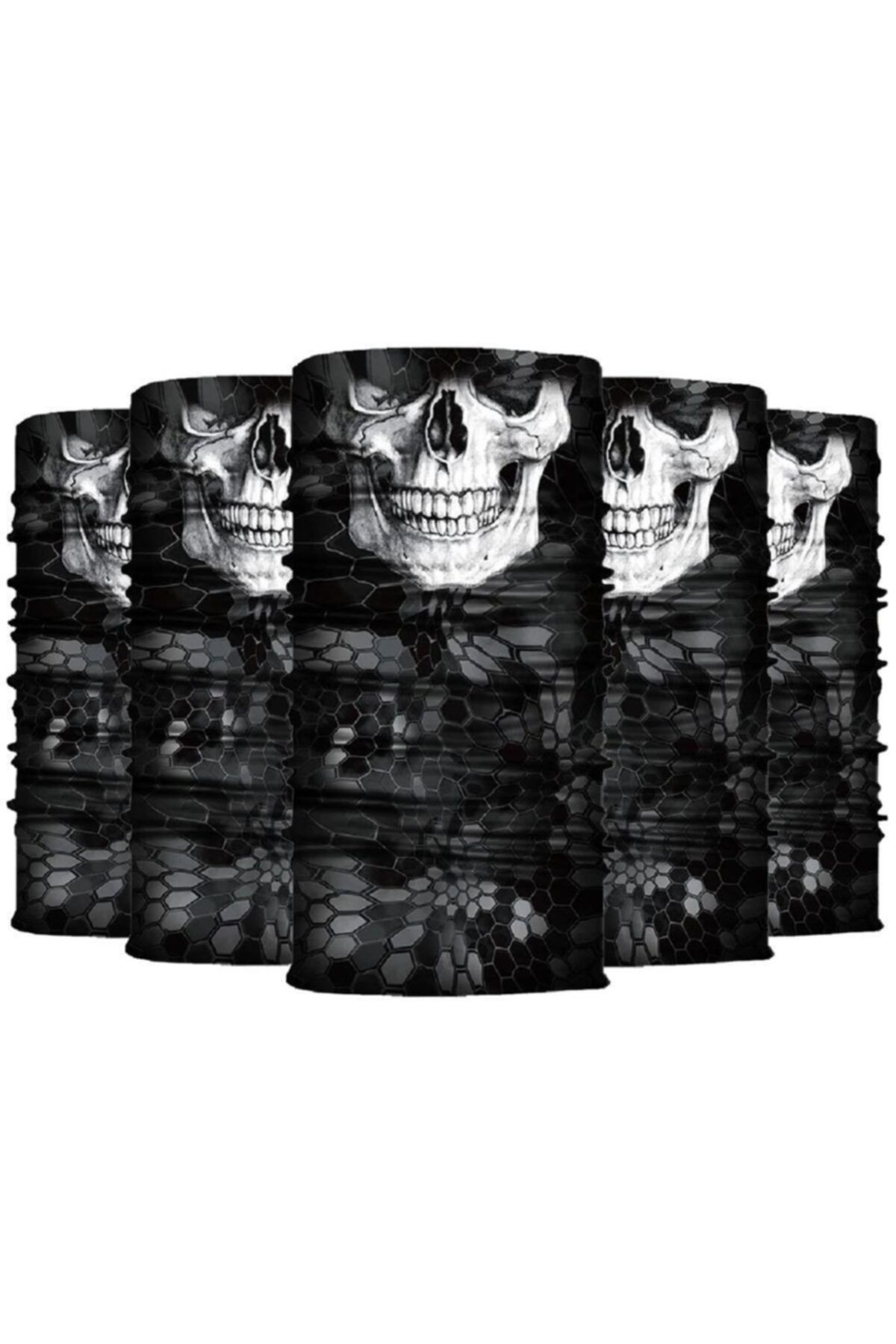 Knmaster Wade Buff Bandana Boyunluk Maske Saç Bandı 5'li Paket