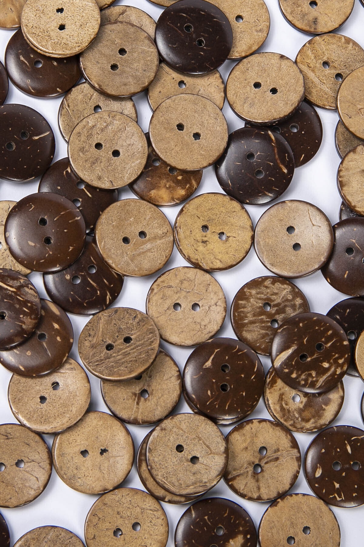 Noyan Group Ahşap Cocanat Düğme 20'li Paket 22 Mm