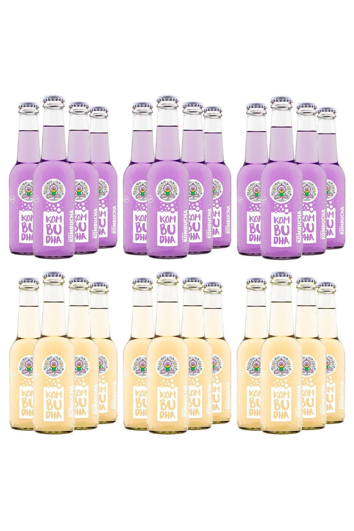 Kombudha Kombucha 24lü-12xnude+12xluv