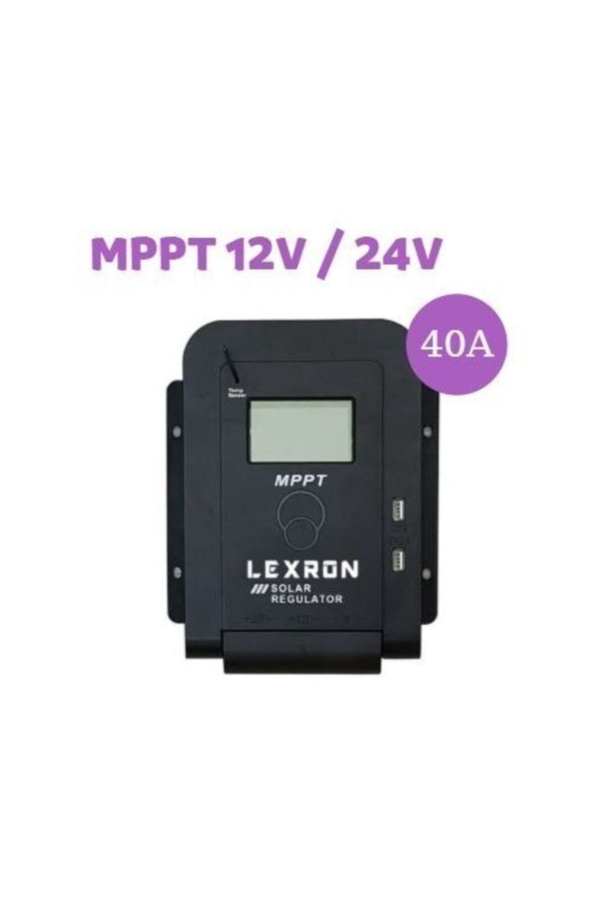 Lexron Mppt Şarj Kontrol Cihazı 40 A, 12/24 V