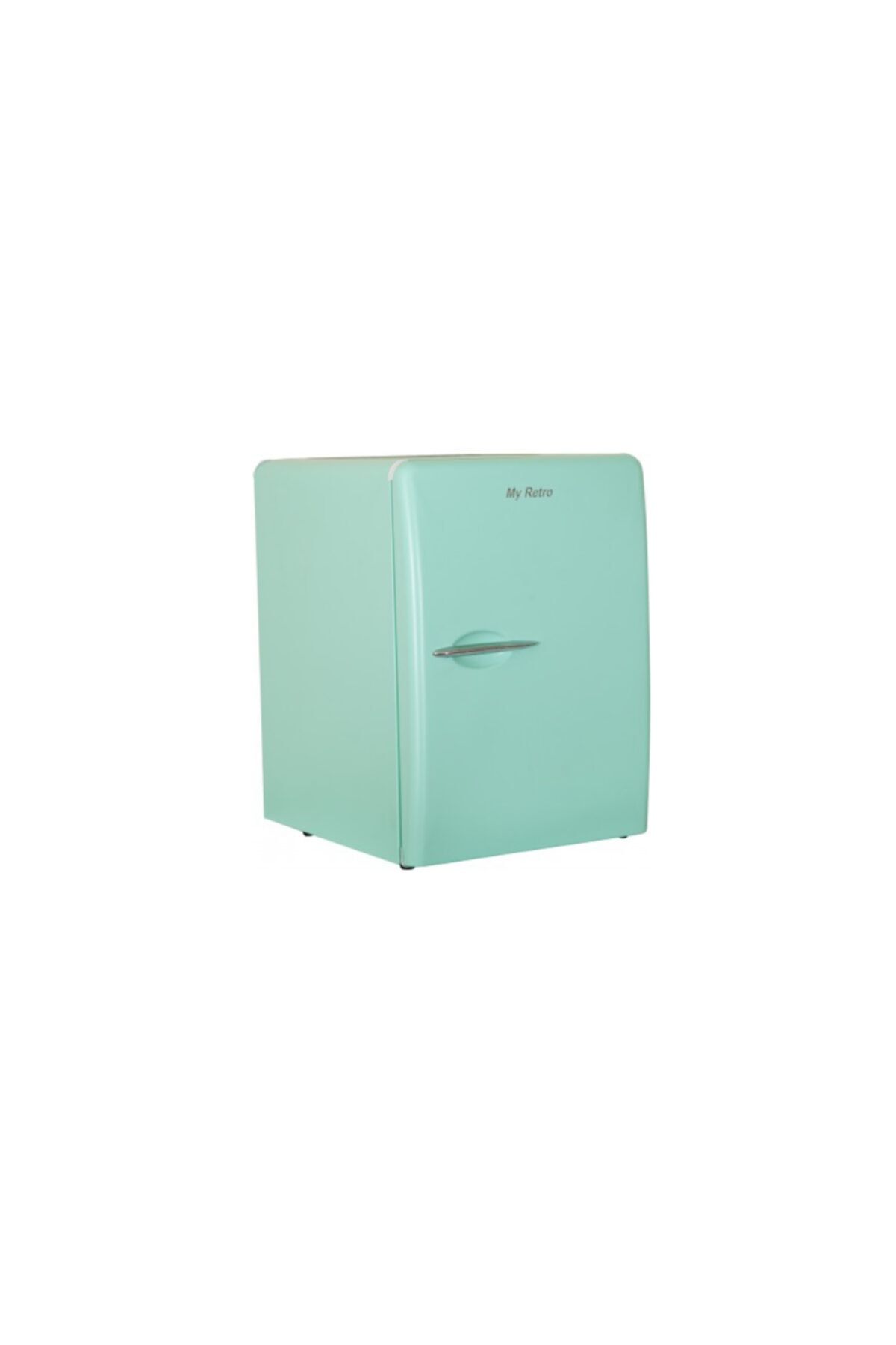 MN Soğutma Mnbar 40 Litre Retro Mavi Minibar Mini Buzdolabı Kompresörlü