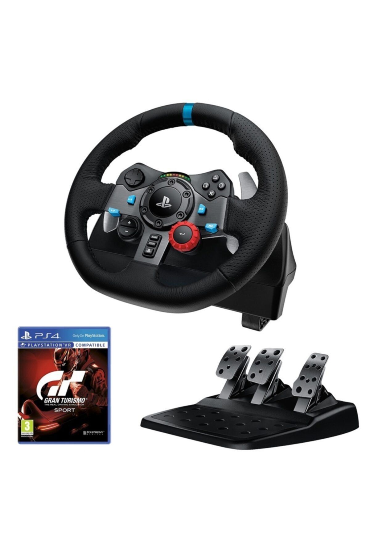 logitech G29 Driving Force Direksiyon Seti + Gran Turismo