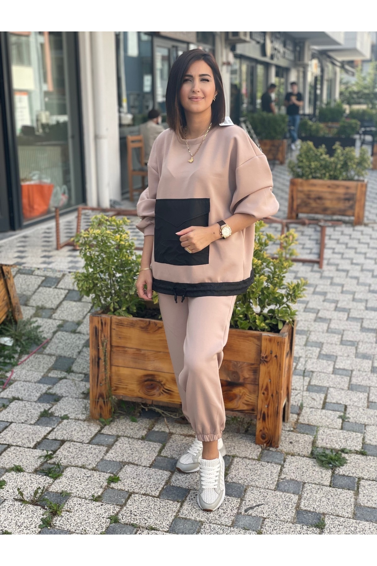 Fİ ALA Kanguru Cepli 2li Takım