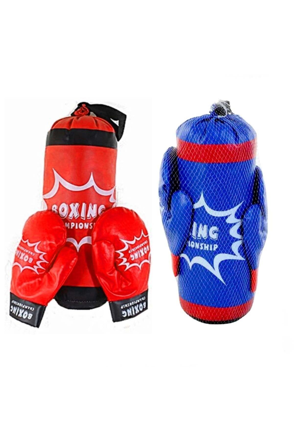 akids Boxing Championship Boks Torbası Ve Eldiveni 35cm Oyuncak Akıds
