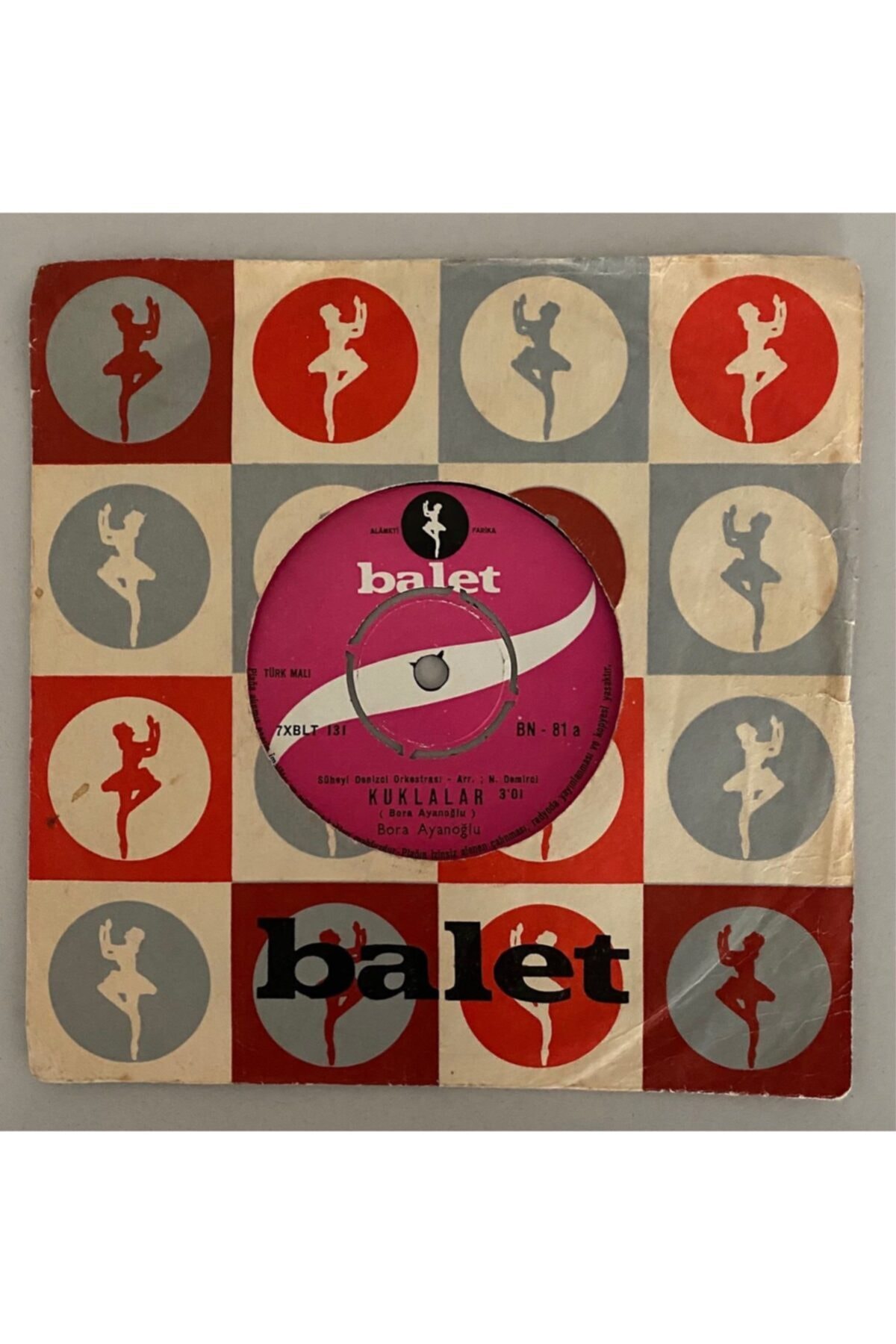 Plakevi İzmir Bora Ayanoğlu Kuklalar - Elveda 45 Lik