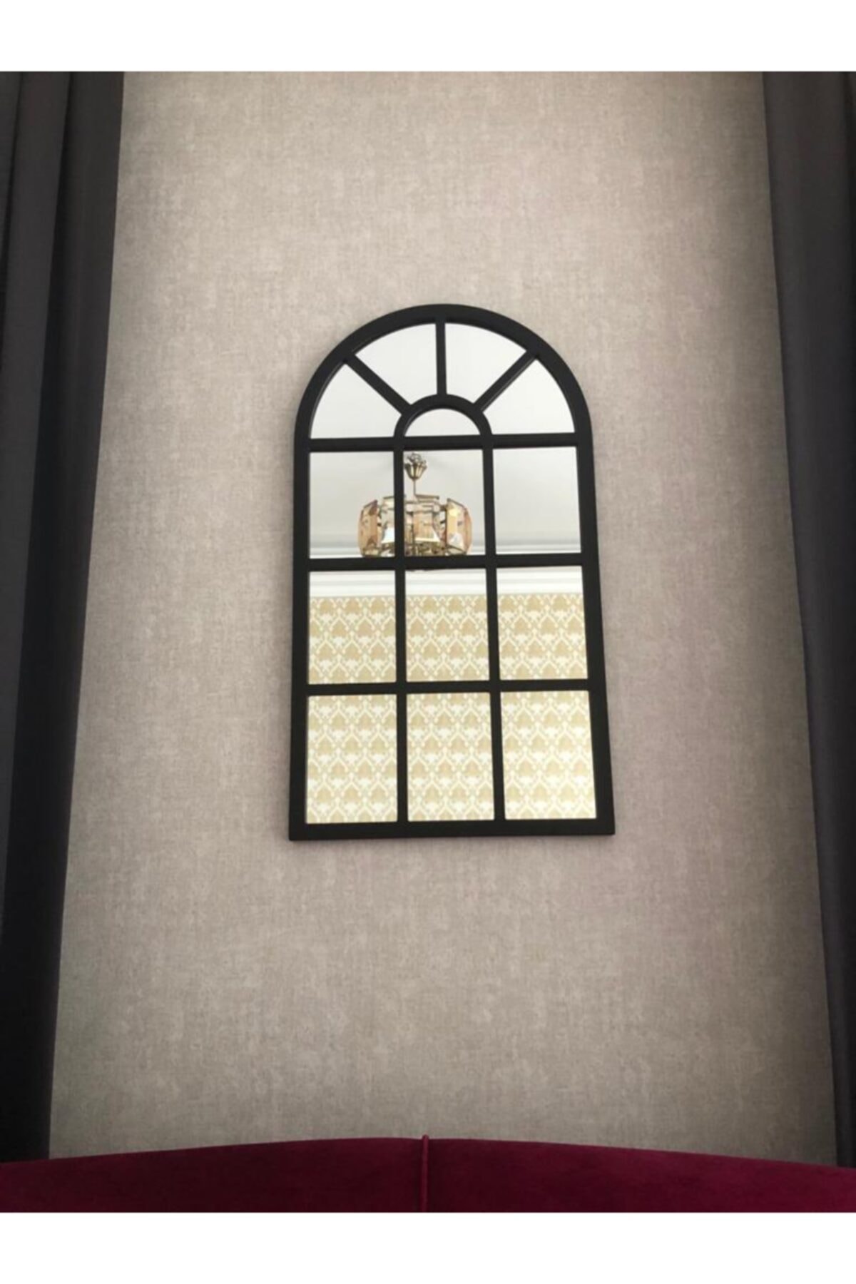 Seshome Dekoratif Pencere Ayna 50*90 18mm