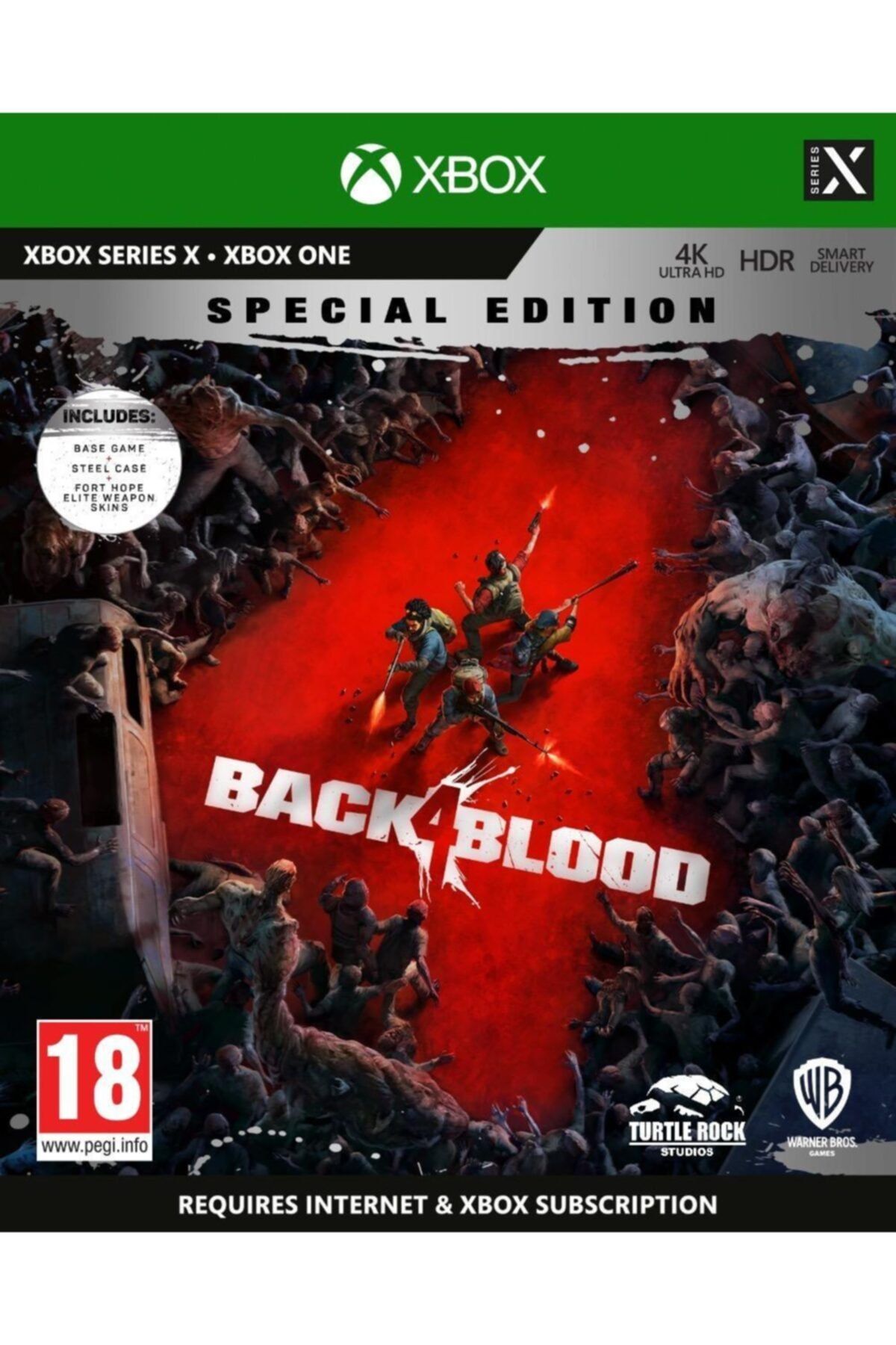 Warner Bros Back 4 Blood Xbox One Steelbook Edition
