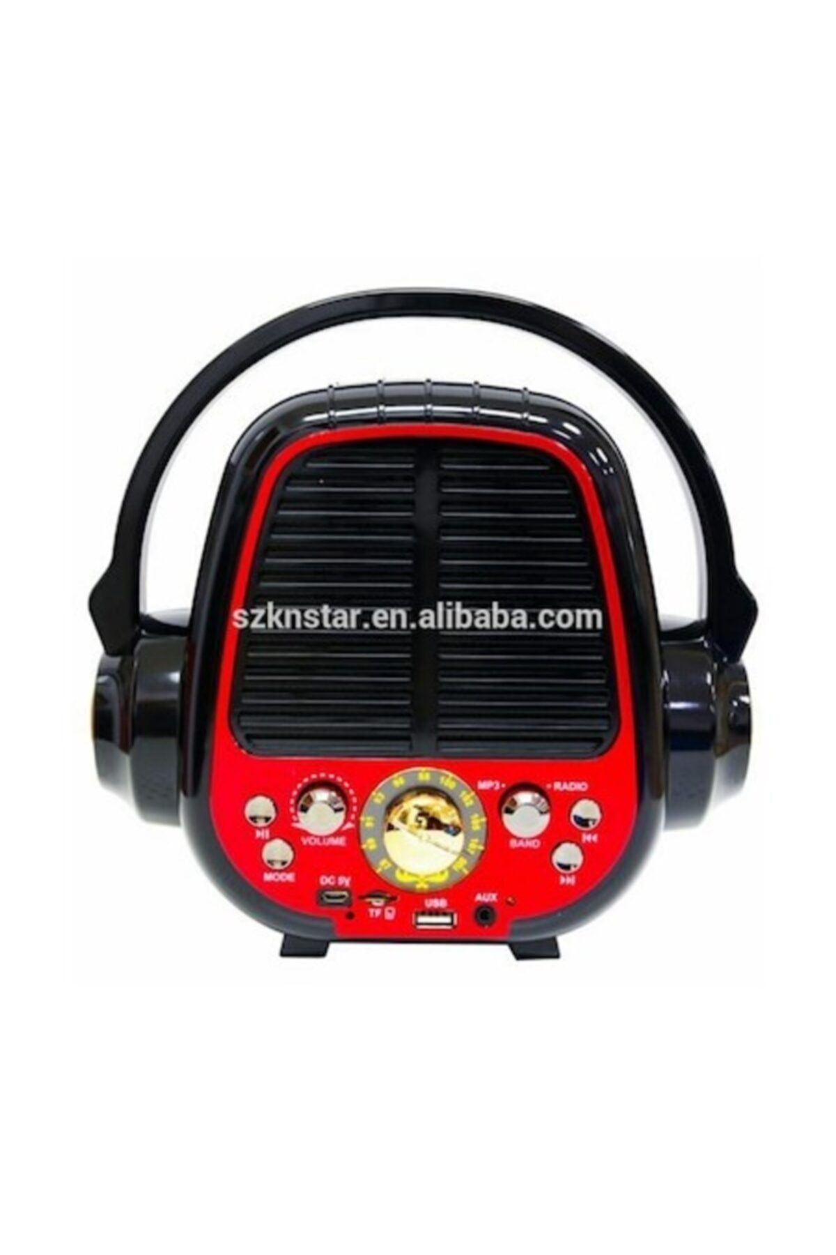 HavuzElektronik Meier M-178bt Şarjlı Bluetooth Radyo Fm Usb Aux Sd Kırmızı