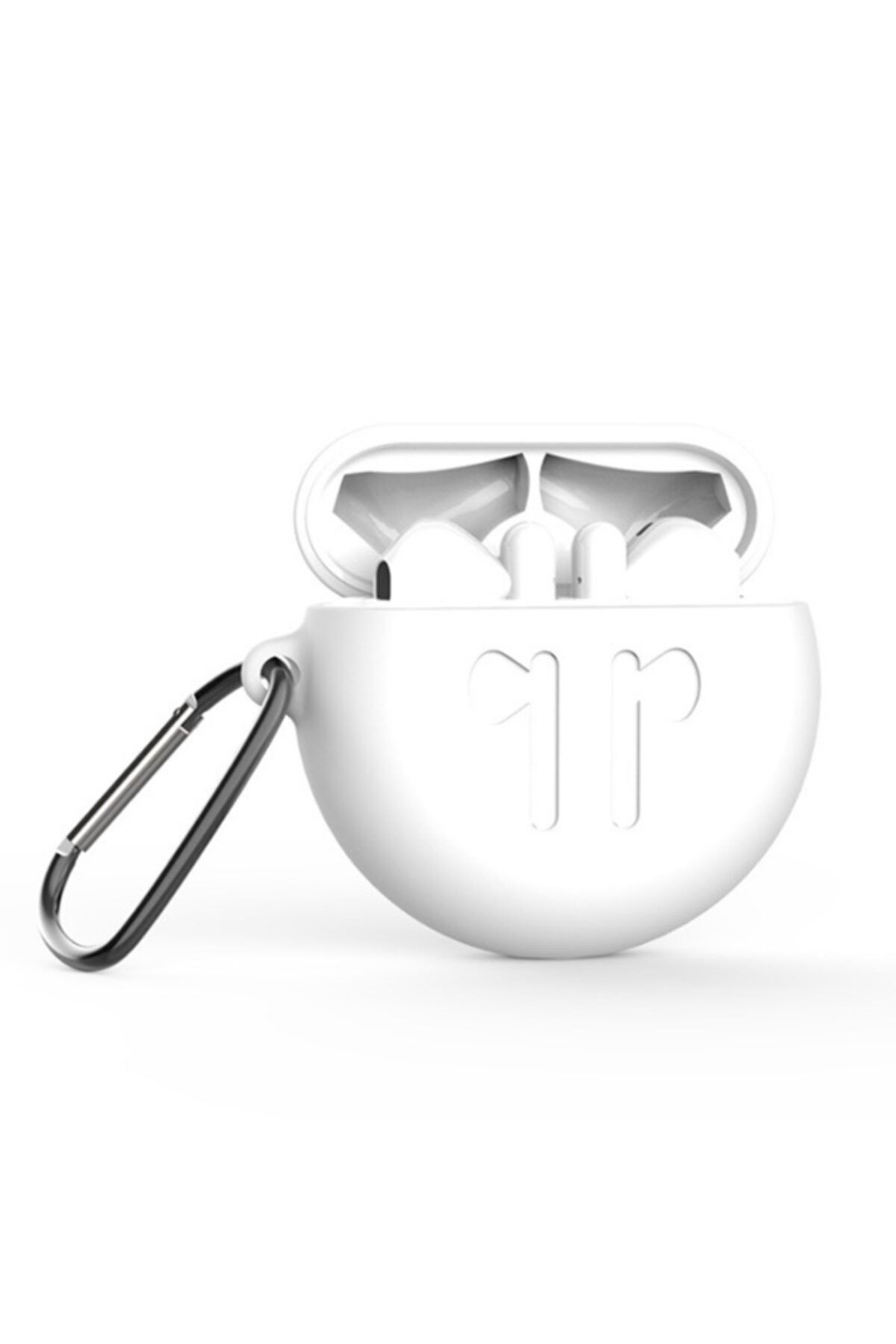 Ally Mobile Huawei Freebuds 3 Bluetooth Için Silikon Kılıf+anahtarlık