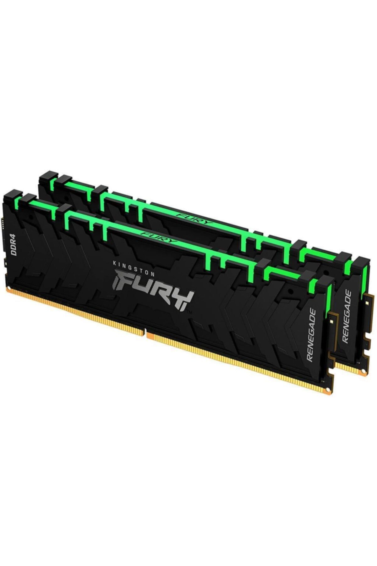 Kingston 32gb (2x16gb) 3200mhz Rgb Ddr4 Pc Ram Kf432c16rb1ak2/32
