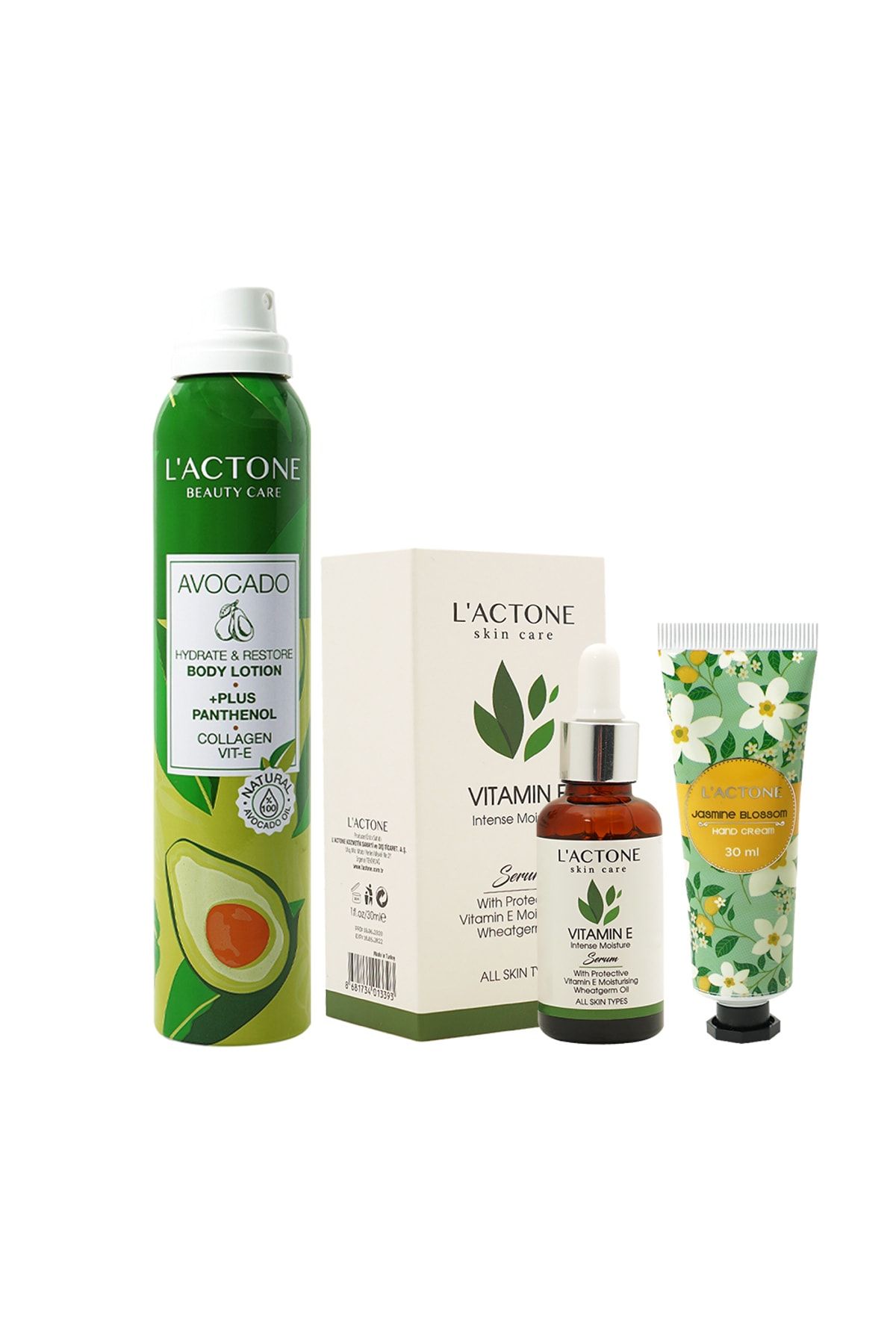 L'ACTONE Avocado Lotion&e Serum& Jasmine Hand Cream