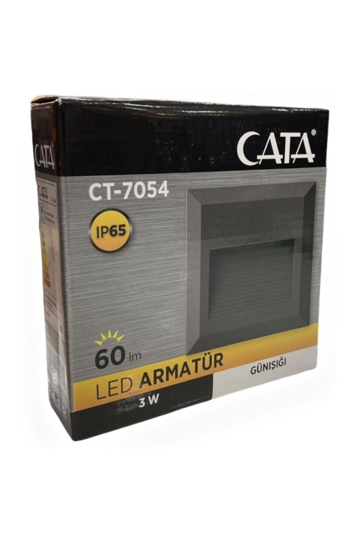 Cata Su Geçirmez Led Koridor Armatürü (gün Işığı) 3w