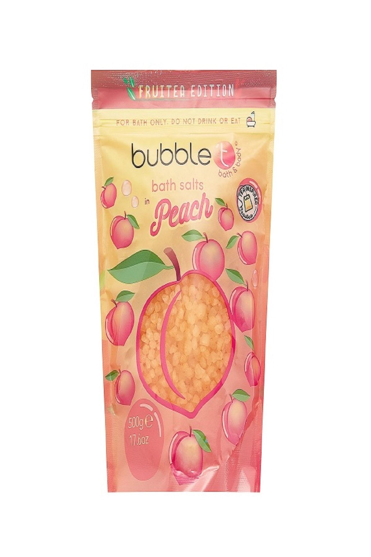 Bubble T Şeftali Kokulu Banyo Tuzları (500G)
