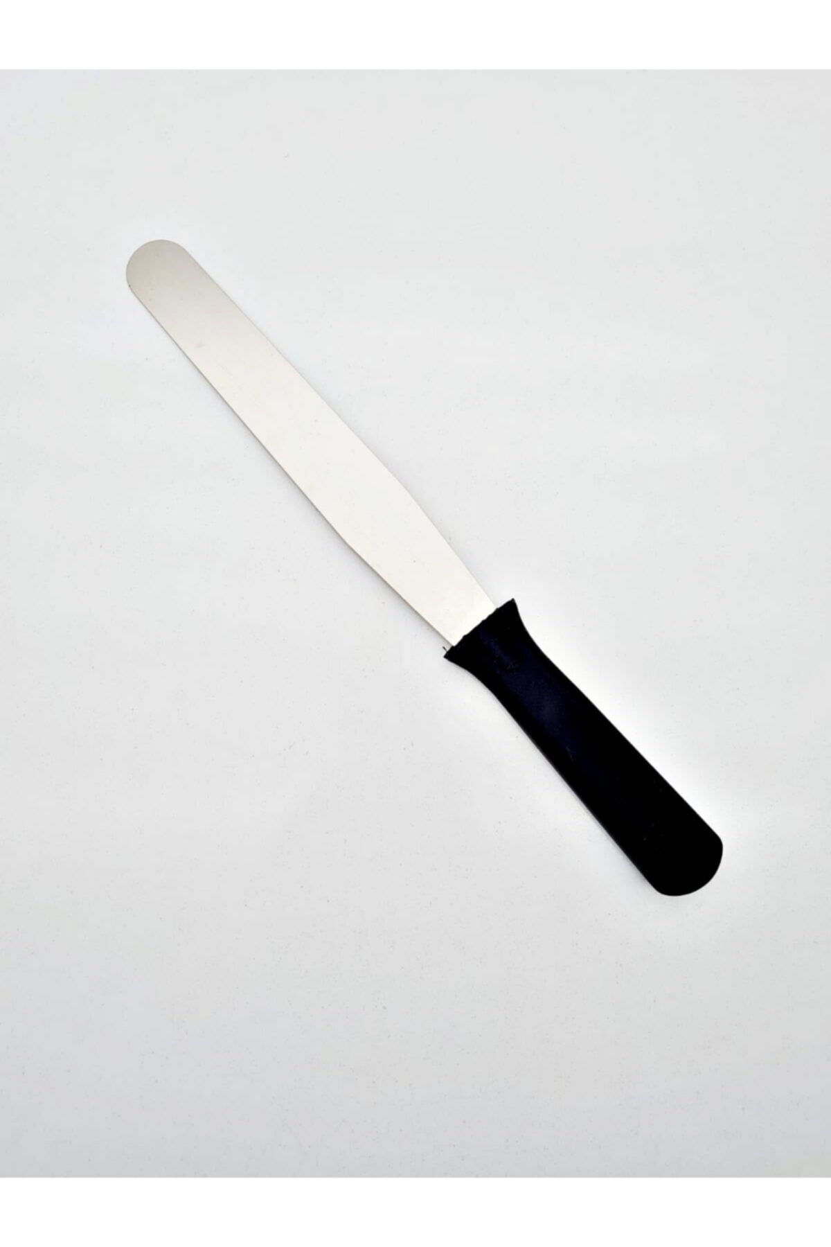 PASTA VİTRİN Düz Sıvama Paleti - Spatulası Paslanmaz Çelik- 30 cm