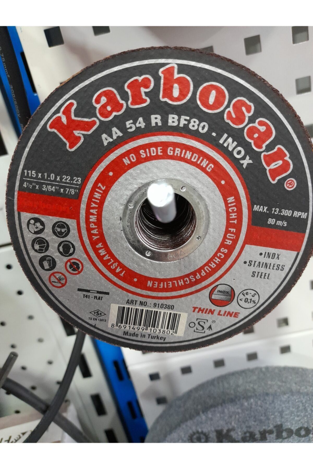 KARBOSAN 115×1 Mm Krom Kesici Taş