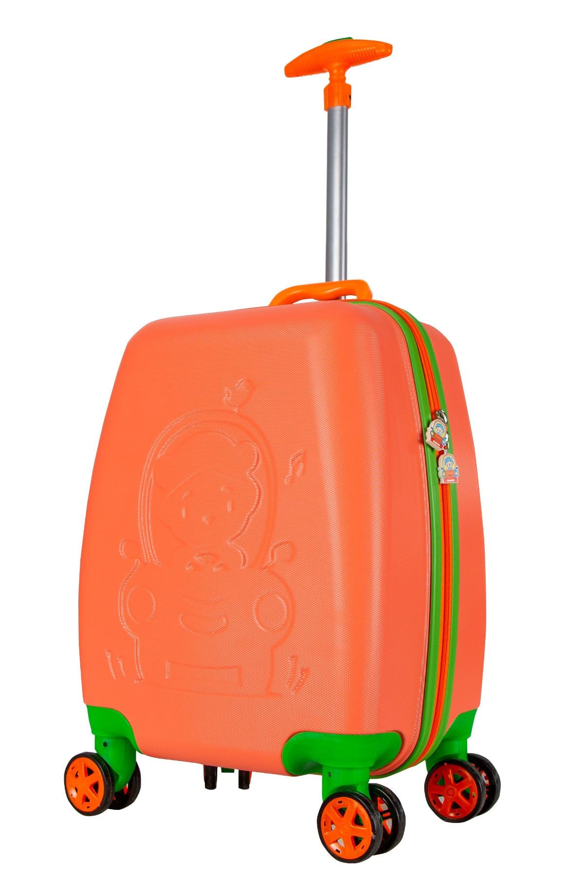 Wexta Wx-410 Turuncu Erkek Çocuk Valizi