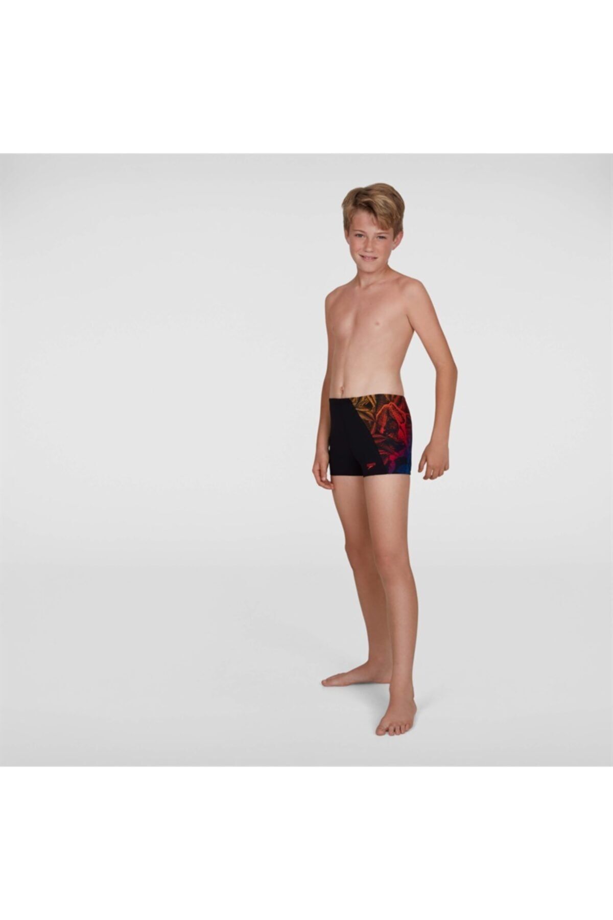 SPEEDO Junior Glitchcode Aquashort Çocuk Yüzücü Mayosu