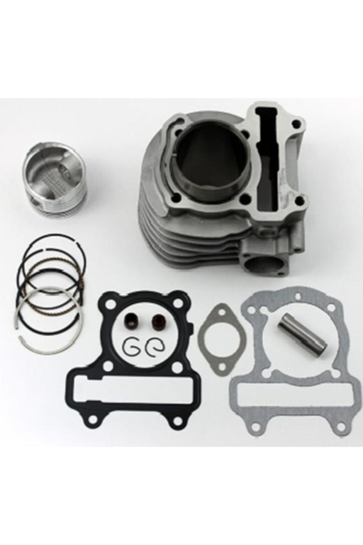 Arzu / Monero Honda Spacy uyumlu Silindir Piston Seti Komple 125 Cc Modifiye