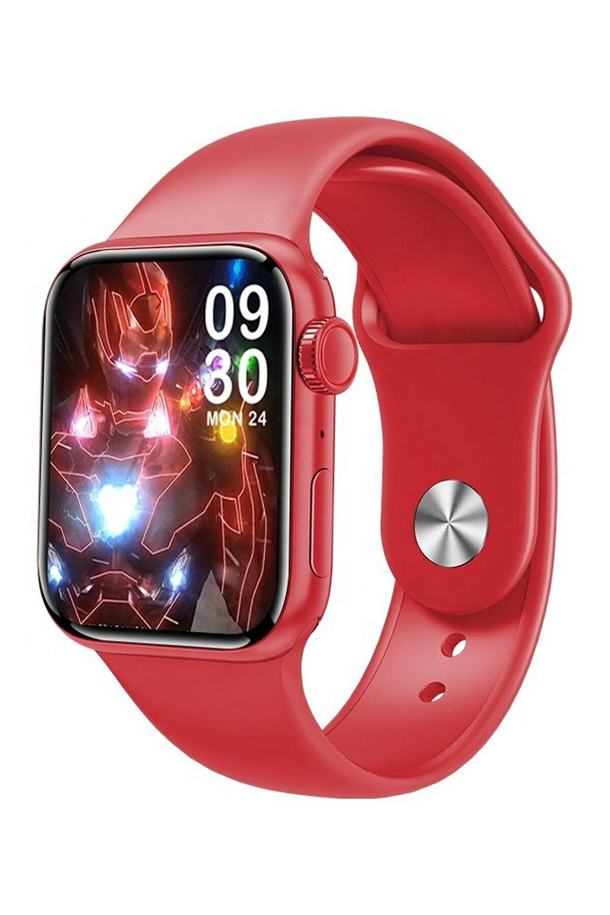 Libby 7 Series M26 Plus Smartwatch Çift Tuş Tam Ekran Dokunmatik Akıllı Saat Xiaomi Samsung Iphone Uyumlu