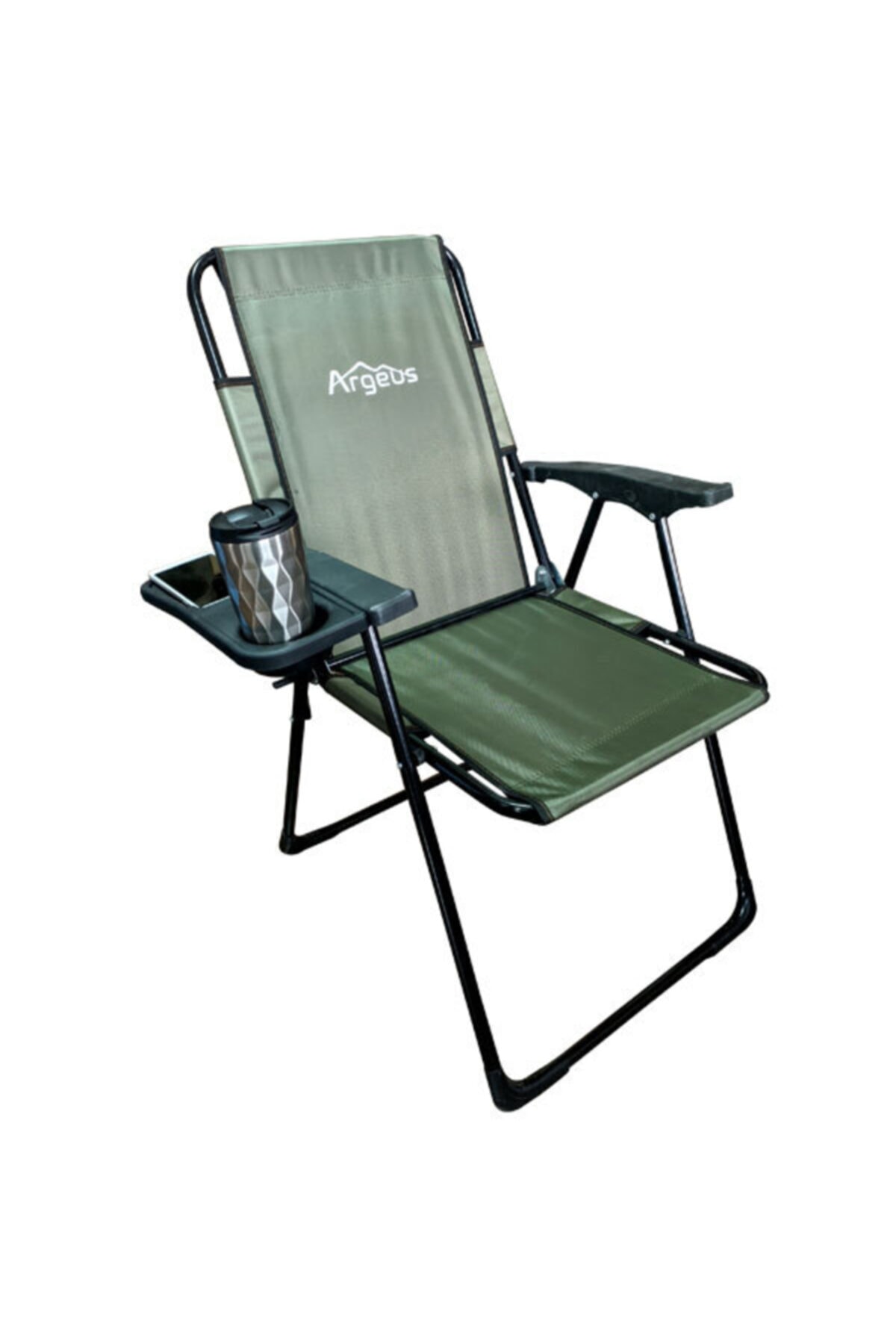 Gardening Argeus Katlanabilir Kamp Koltuğu Akıllı Desk Haki