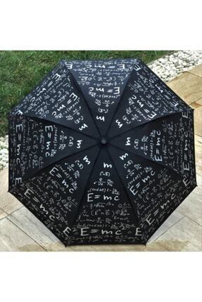 Unısex Siyah Matematik Şemsiye Image 0