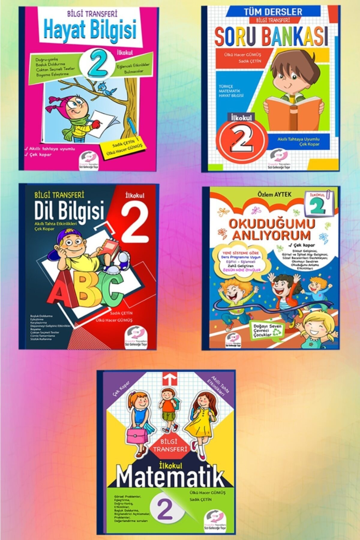 Transfer Yayınları Ilkokul 2.sınıf Yardımcı Set 5 Kitap