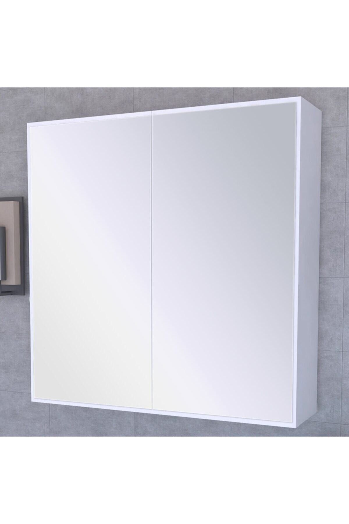 Bygolden Aynalı Raflı Banyo Dolabı