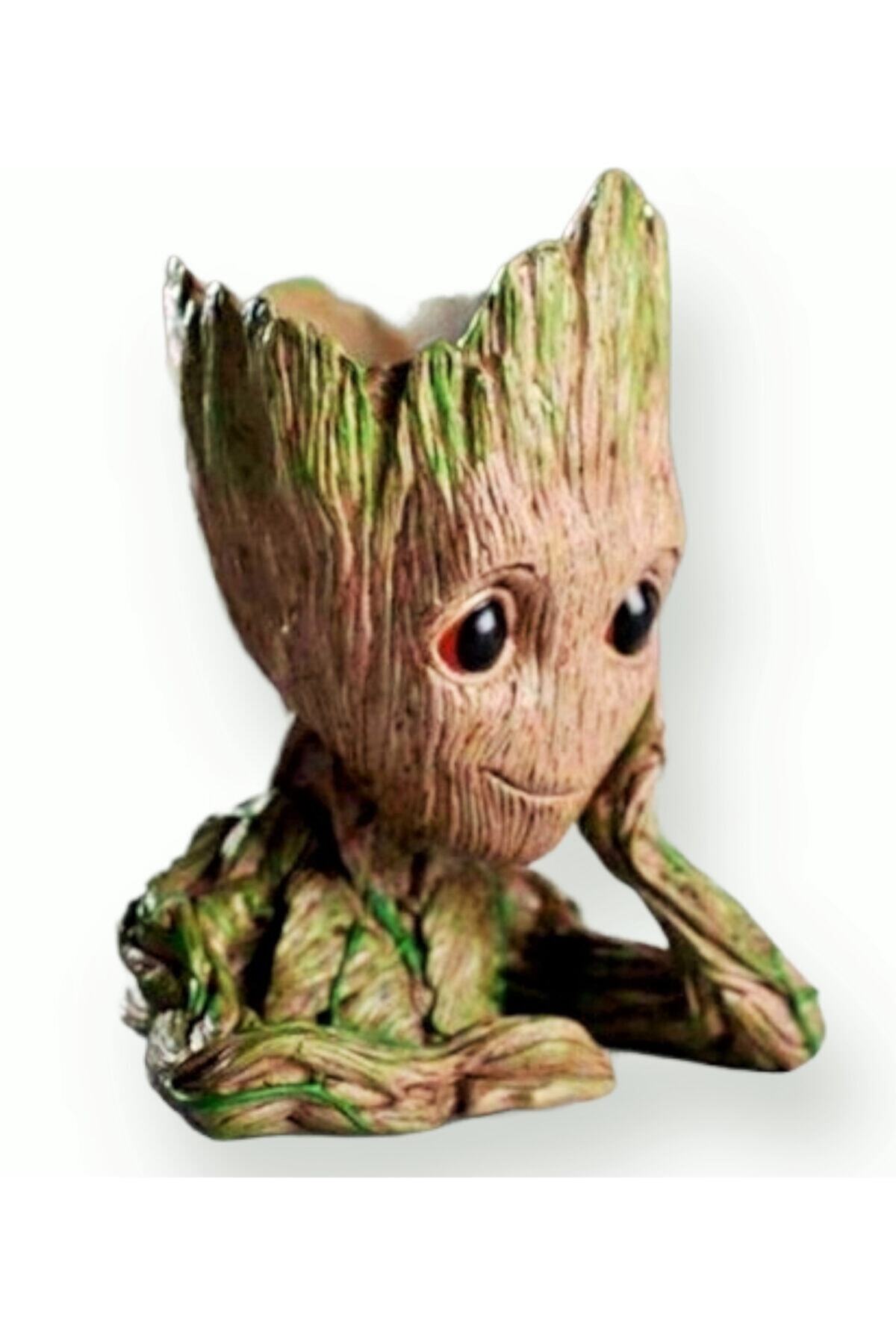 ZAVANSA Marvel Groot Saksı Mini El Yapımı
