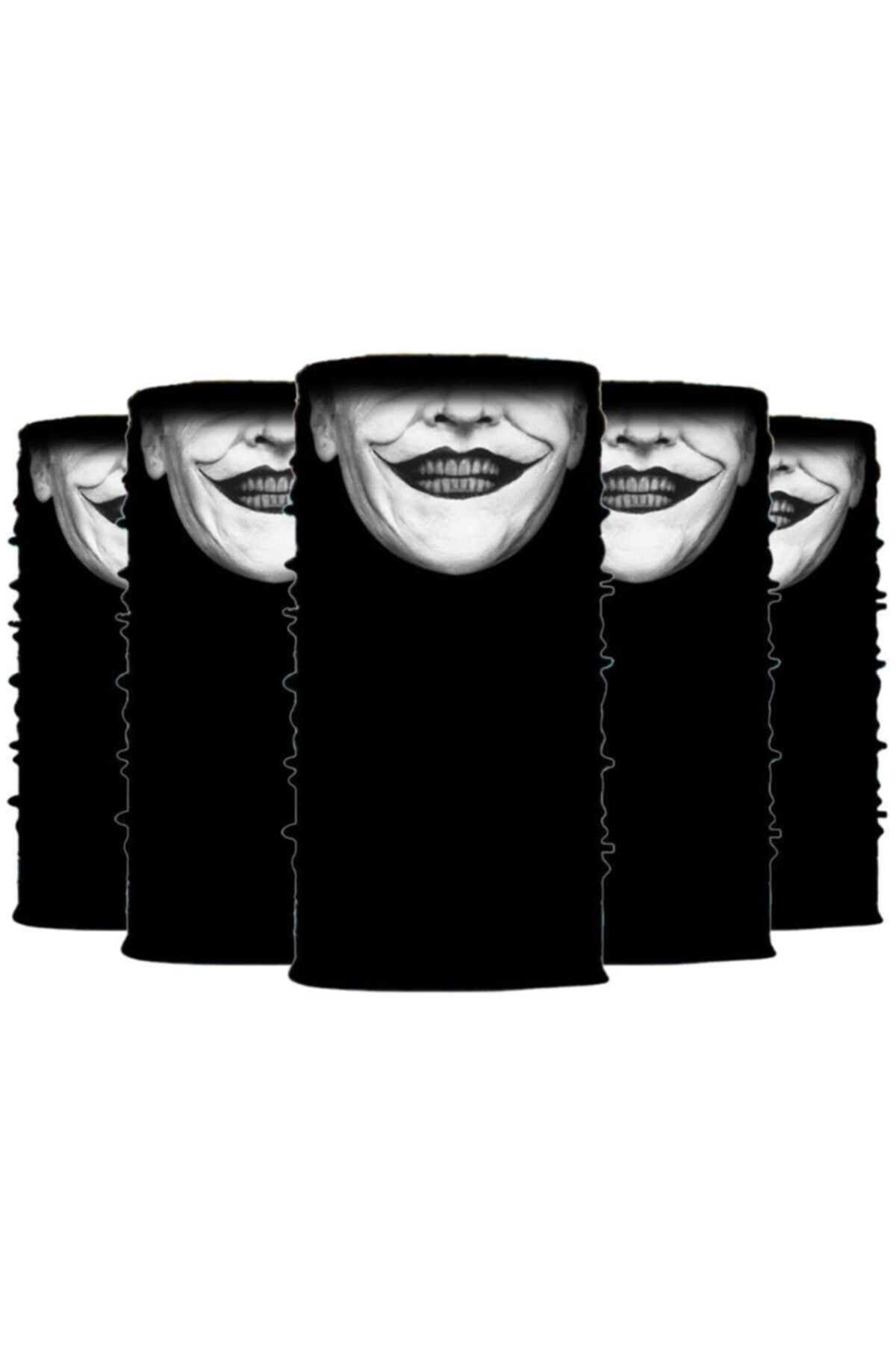 Knmaster Louie Buff Bandana Boyunluk Maske Saç Bandı 5'li Paket