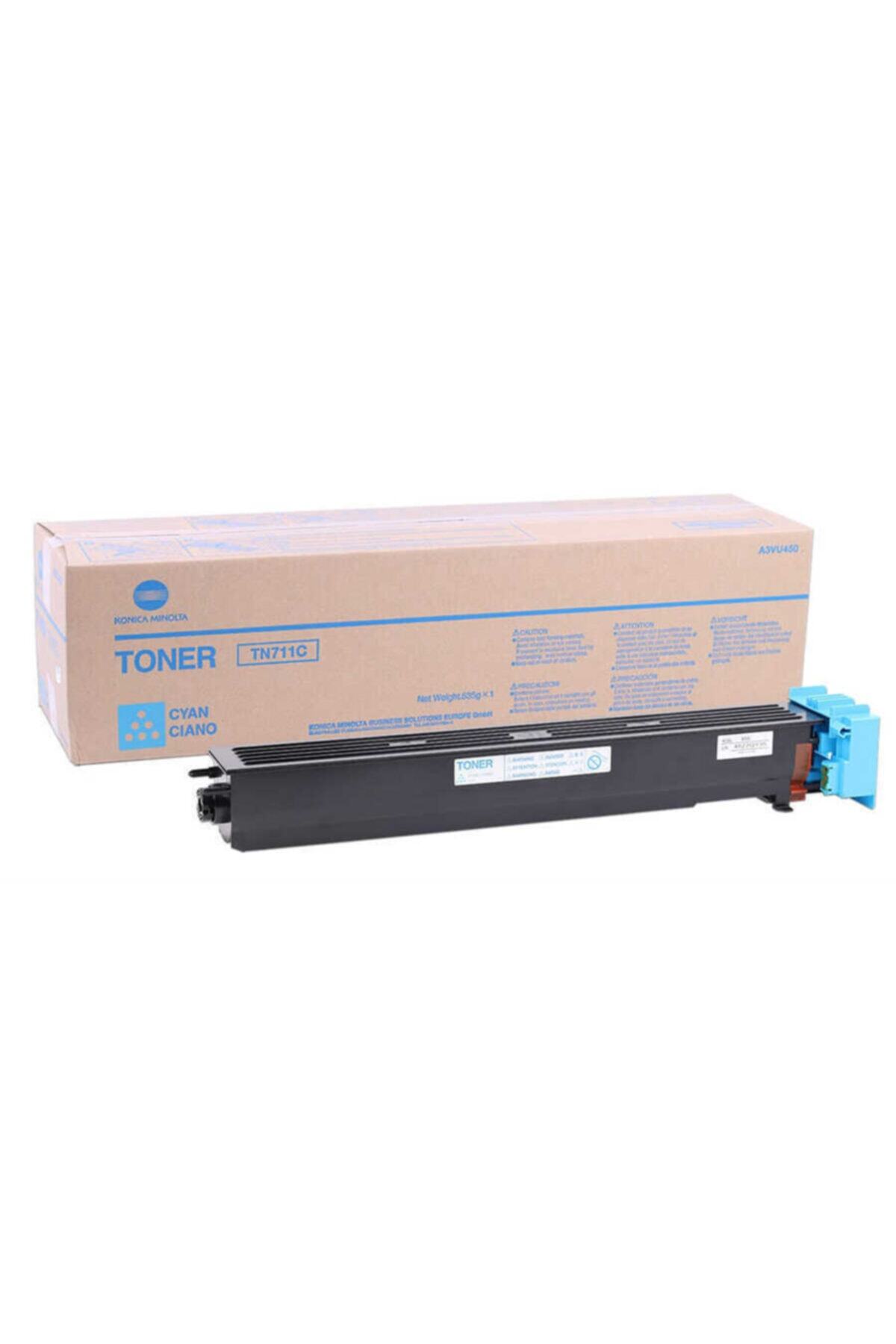 KONICA MINOLTA Tn-711/a3vu450 Mavi Orjinal Fotokopi Toner Uyumlu