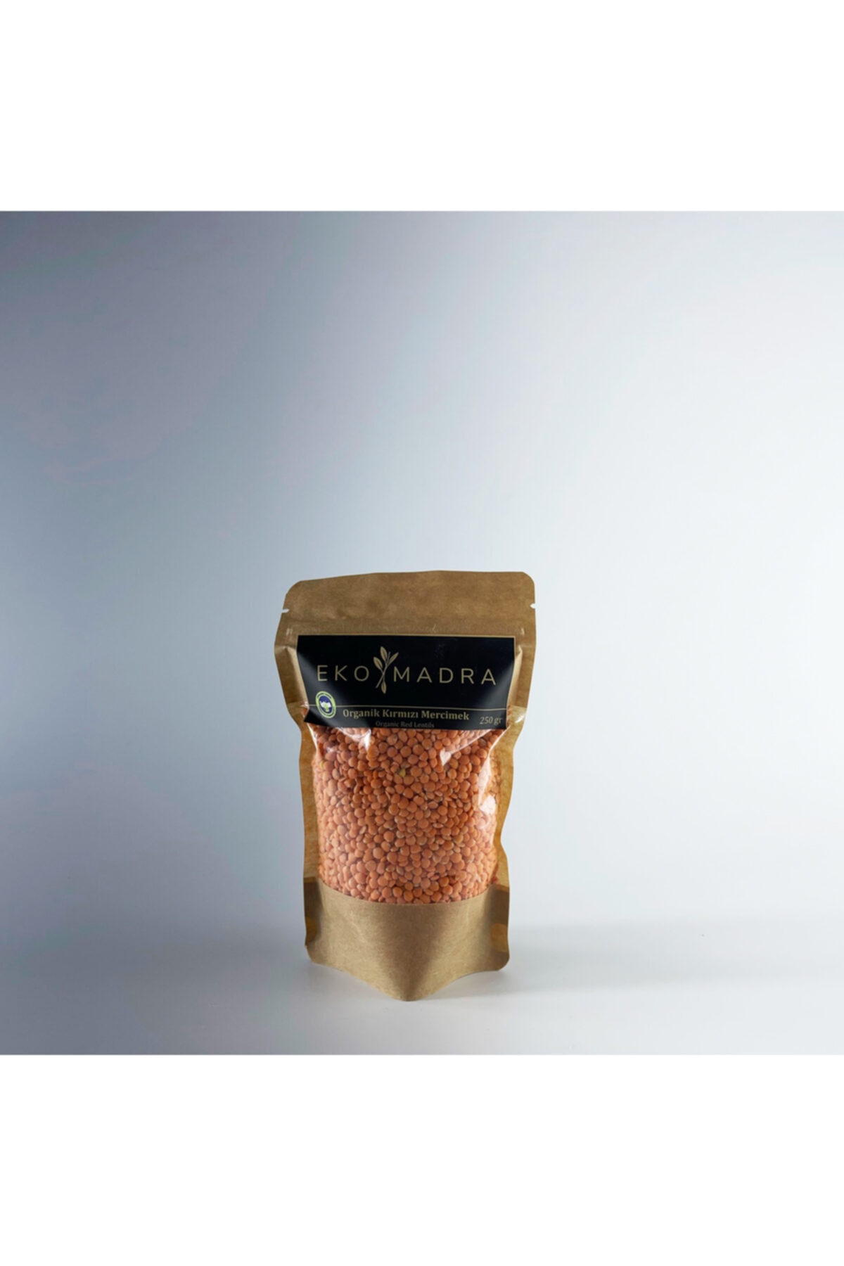 Eko Madra Organik Kırmızı Mercimek - 250 Gr