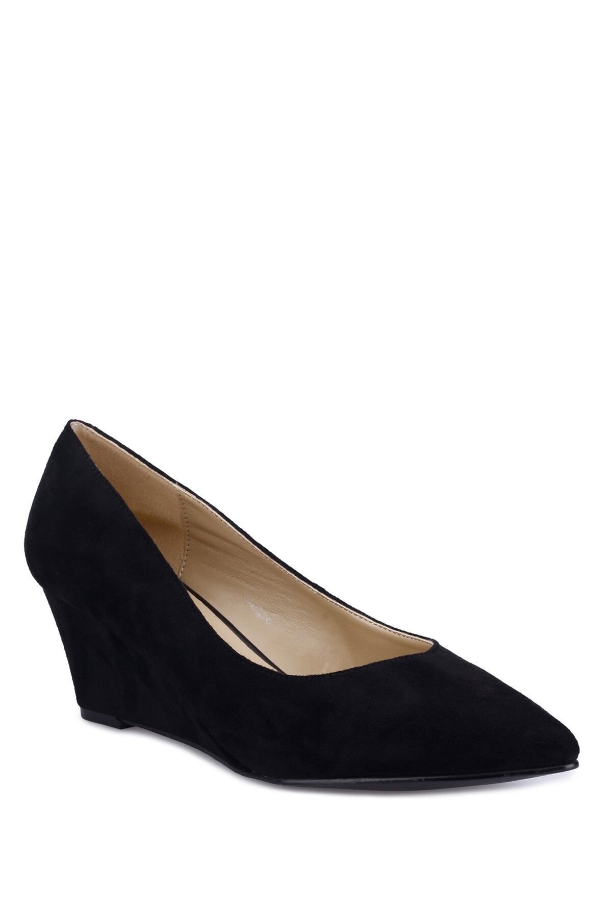 Nine West Retık 1pr Siyah Kadın Dolgu Topuk Ayakkabı