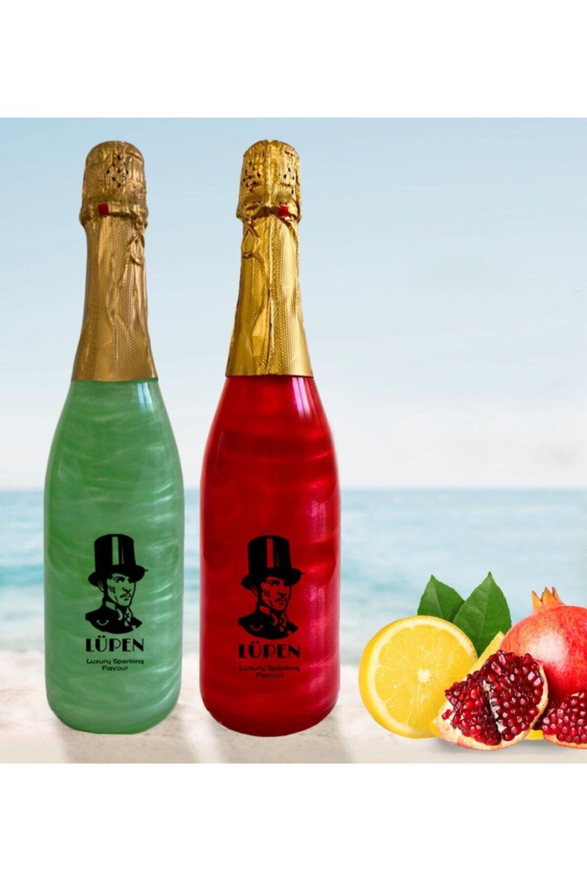 Lüpen Simli Lux Nar Nane Limon Aromalı 750 Ml Gazlı İçecek 2 Adet
