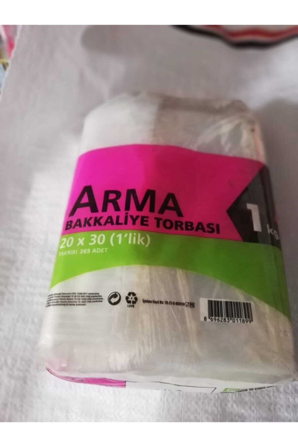 Arma Naksan Arma Şeffaf Bakkaliye Torbası (poşeti) 1'lik 20x30