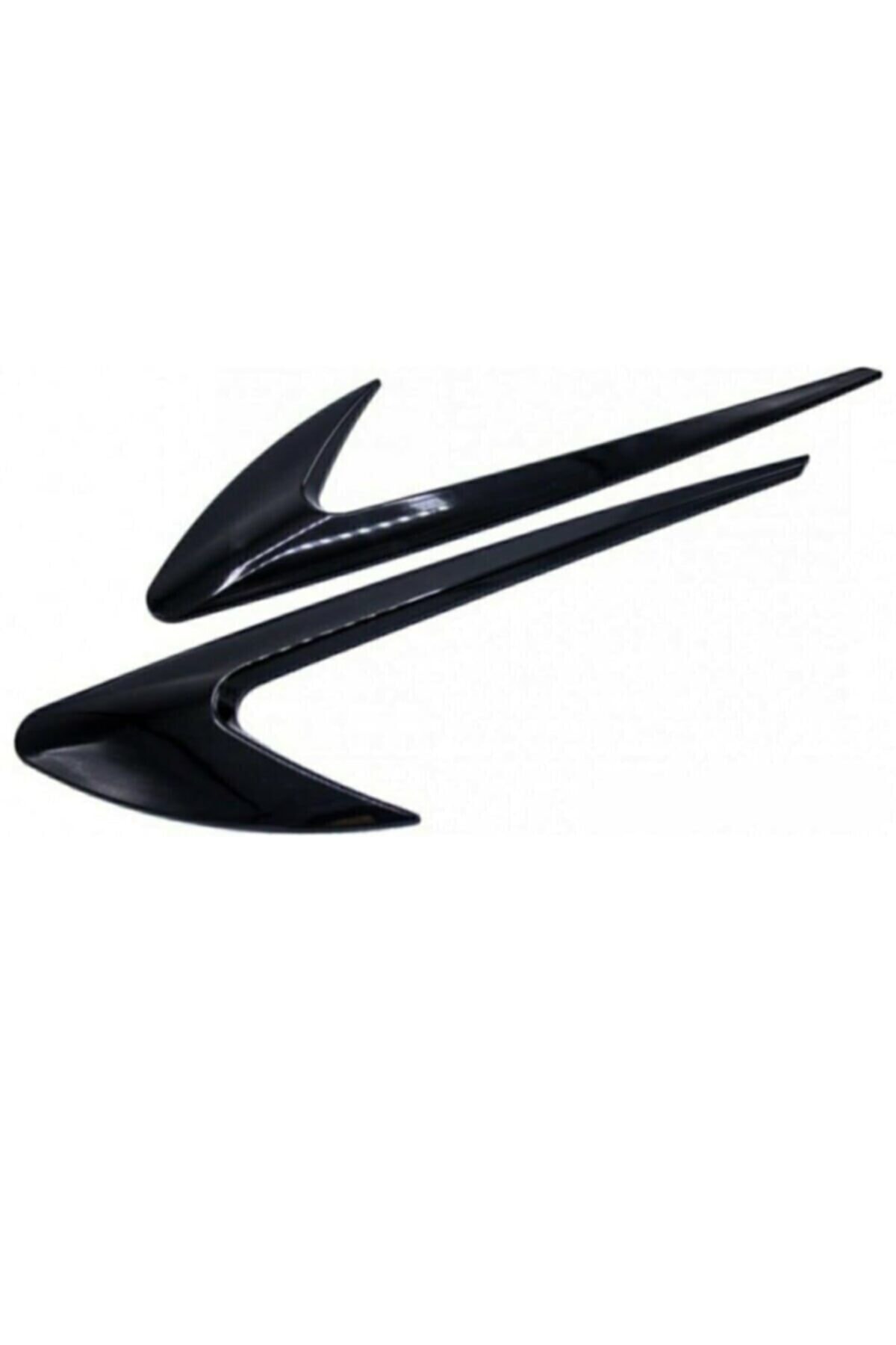 BALP Esnek Tampon Çamurluk Venti Çamurluk Izgara Body Kit Parlak Siyah Piano Black (sağ-sol)