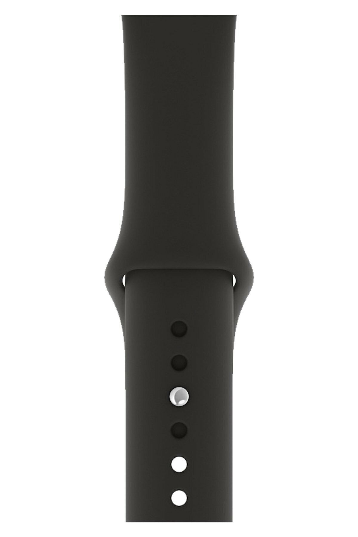 Apple Watch 7 Uyumlu Kordon 45mm Kayış Kordon Yumuşak Soft Klasik