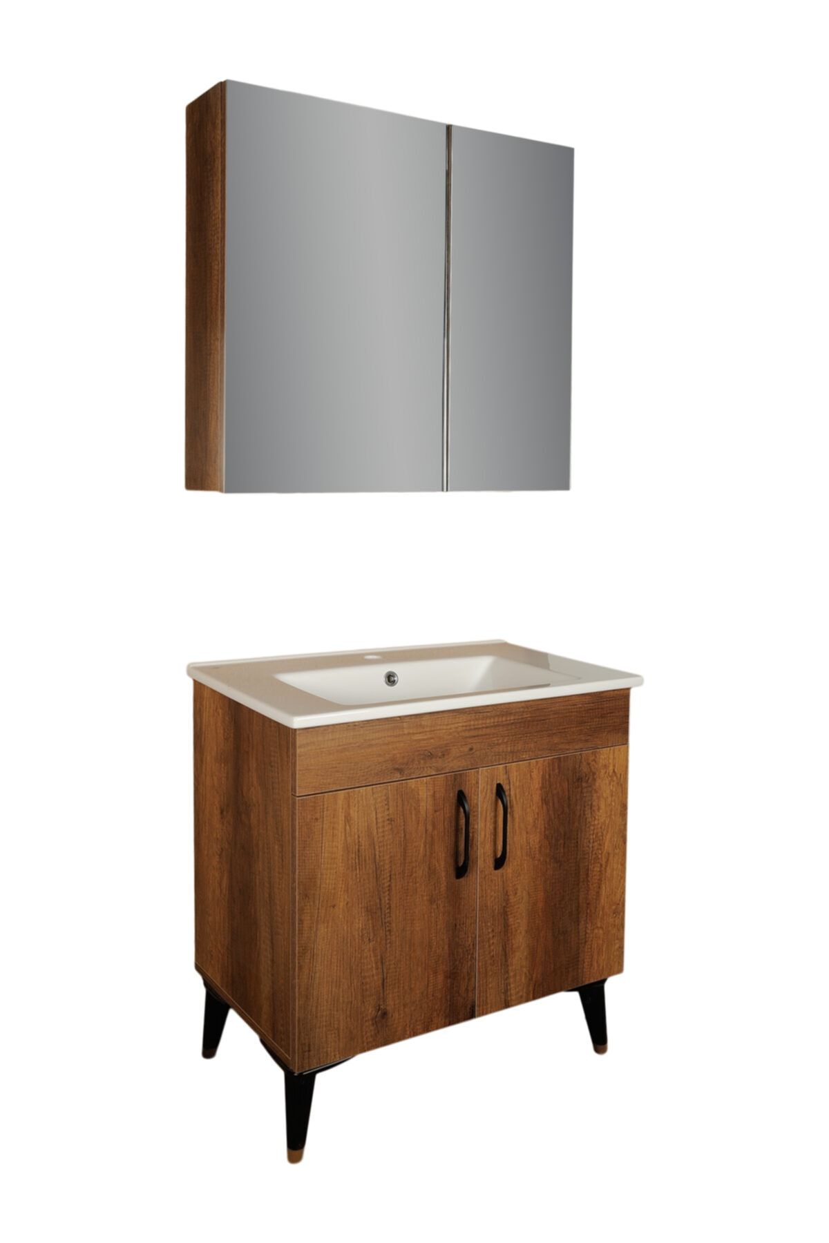 DORA BANYO Mdf Banyo Dolabı Alessia Barok