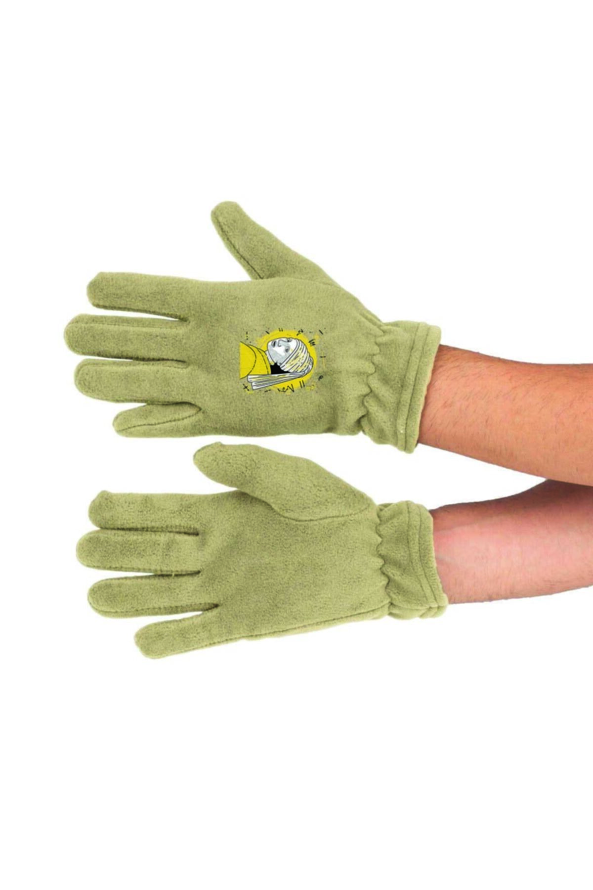 astak Inci Küpeli Kız Kışlık Polar Eldiven Bll924