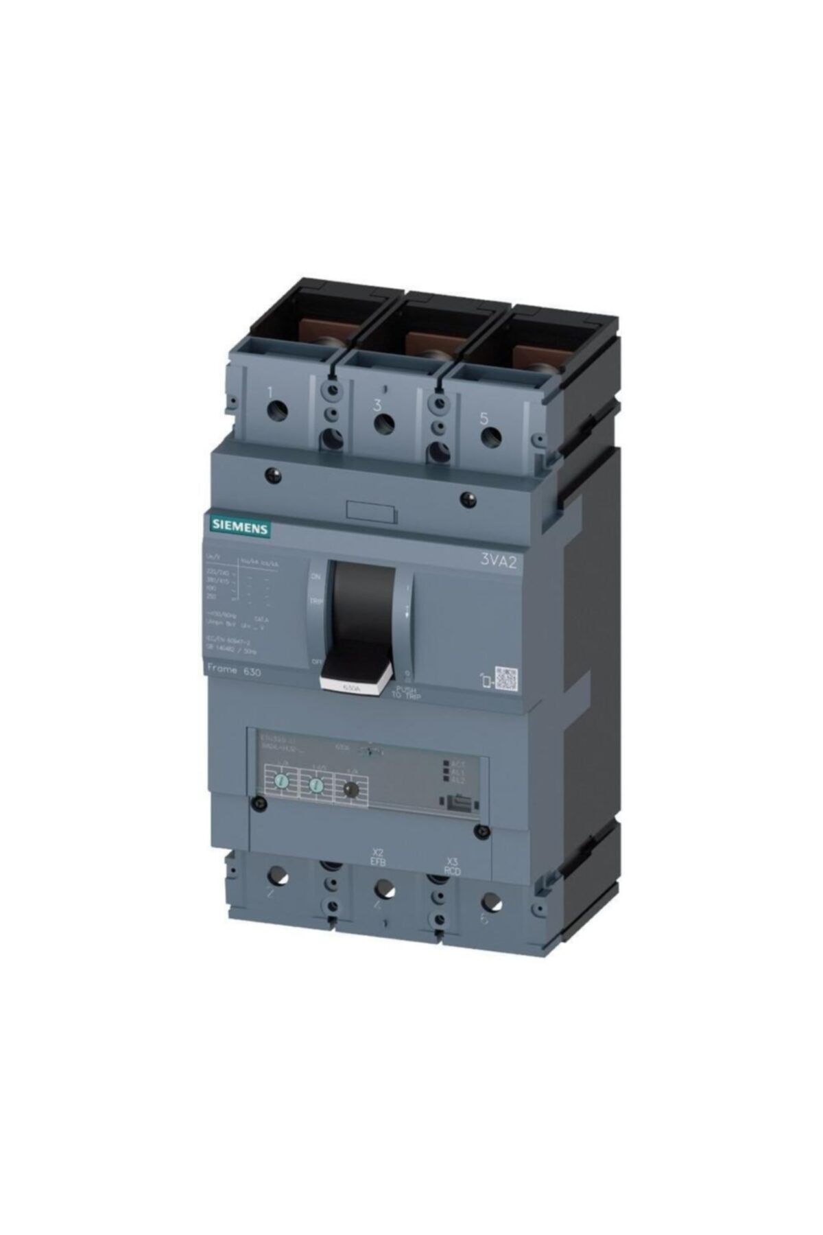 Siemens 3va2463-5hl32-0aa0, Kompakt Termik Manyetik Şalter, 250-6