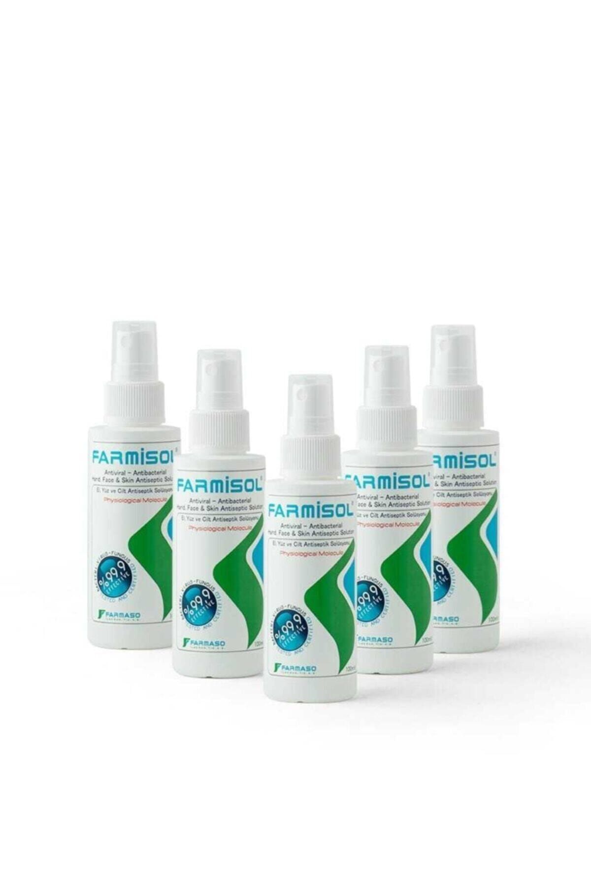 Farmisol Antiviral Antibakteriyel Antifungal Solüsyon 100 ml  5 Li