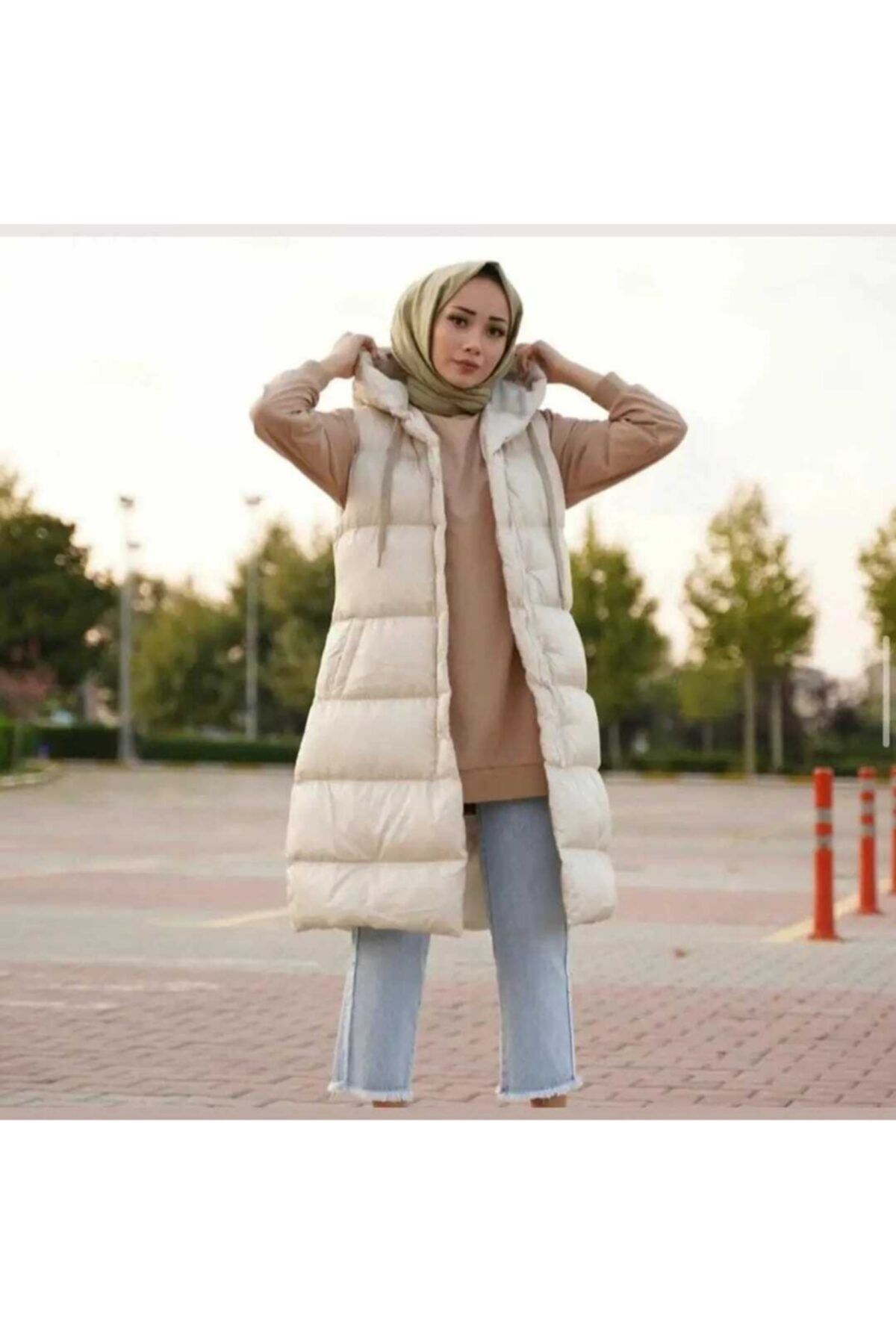 KAYA BUTİK Boy Friend Kadın Şişme Yelek