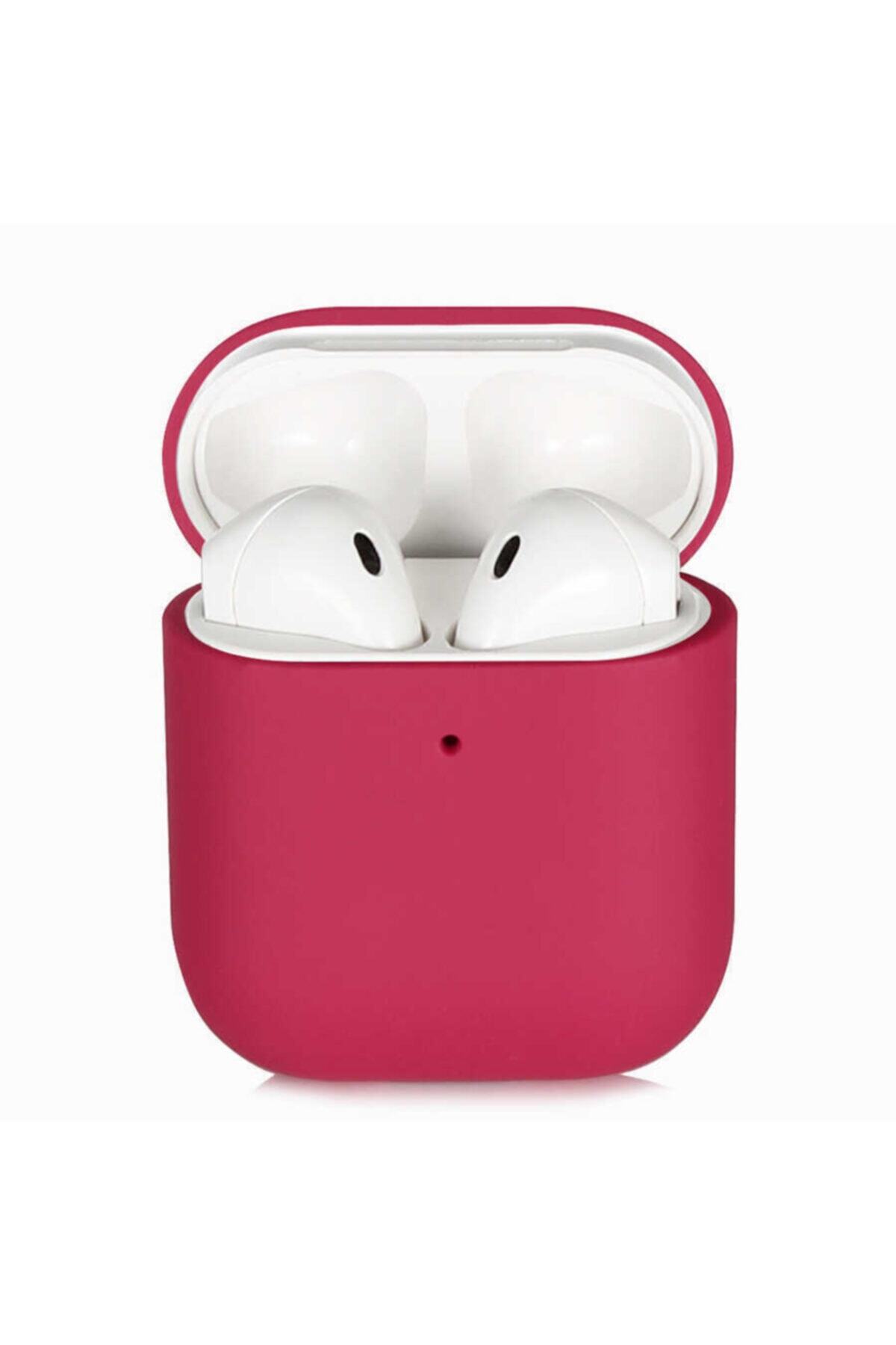 Phucase Airpods Uyumlu  Kılıf Silk Silikon 0.8mm Kir Ve Suya Dirençli Wifi Destekli