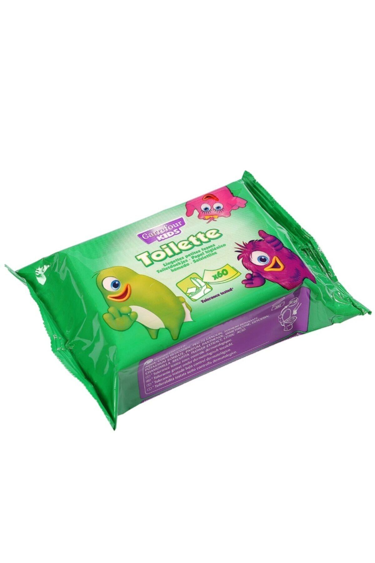 Carrefour Kids Fresh Bebek Islak Tuvalet Mendil 60 Adet X 2