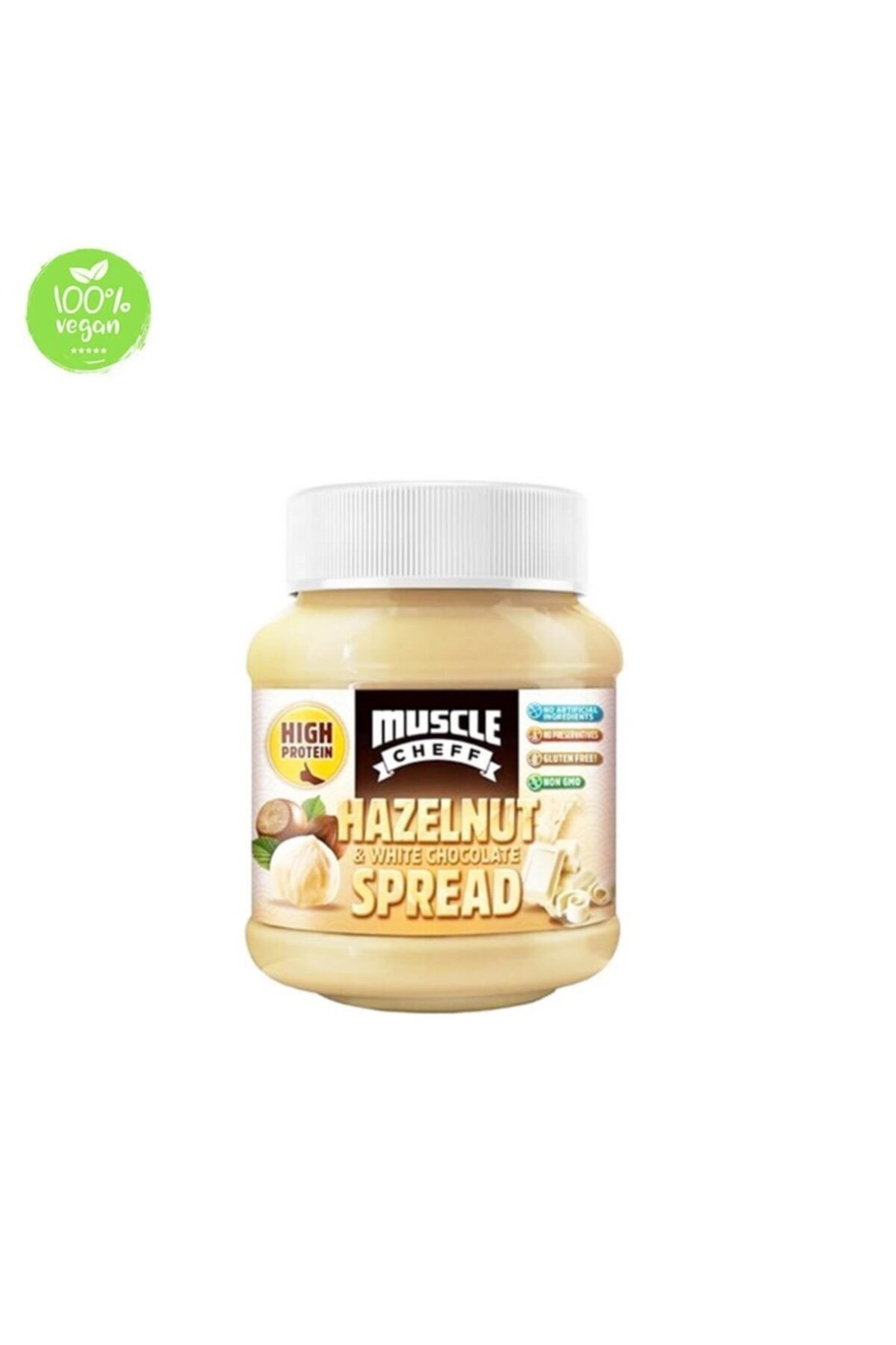 MUSCLE CHEFF Beyaz Çikolatalı Fındık Ezmesi