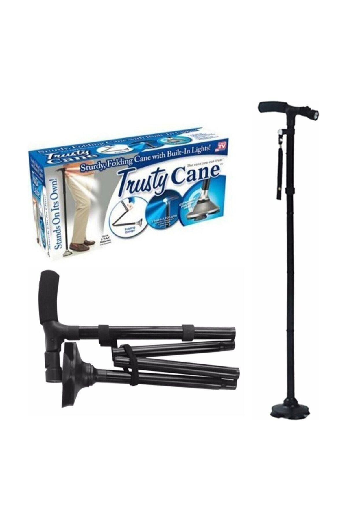 CMT Trusty Cane Güvenilir Katlanabilir Işıklı Baston