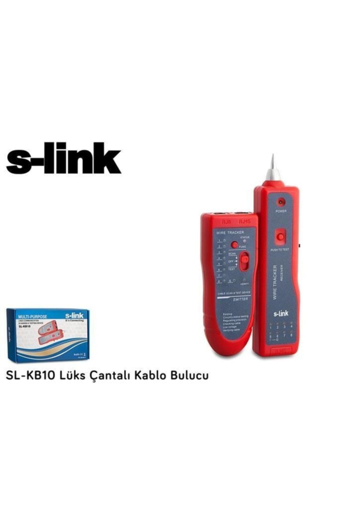 SLINK Sl-kb10 Lüks Çantalı Kablo Bulucu