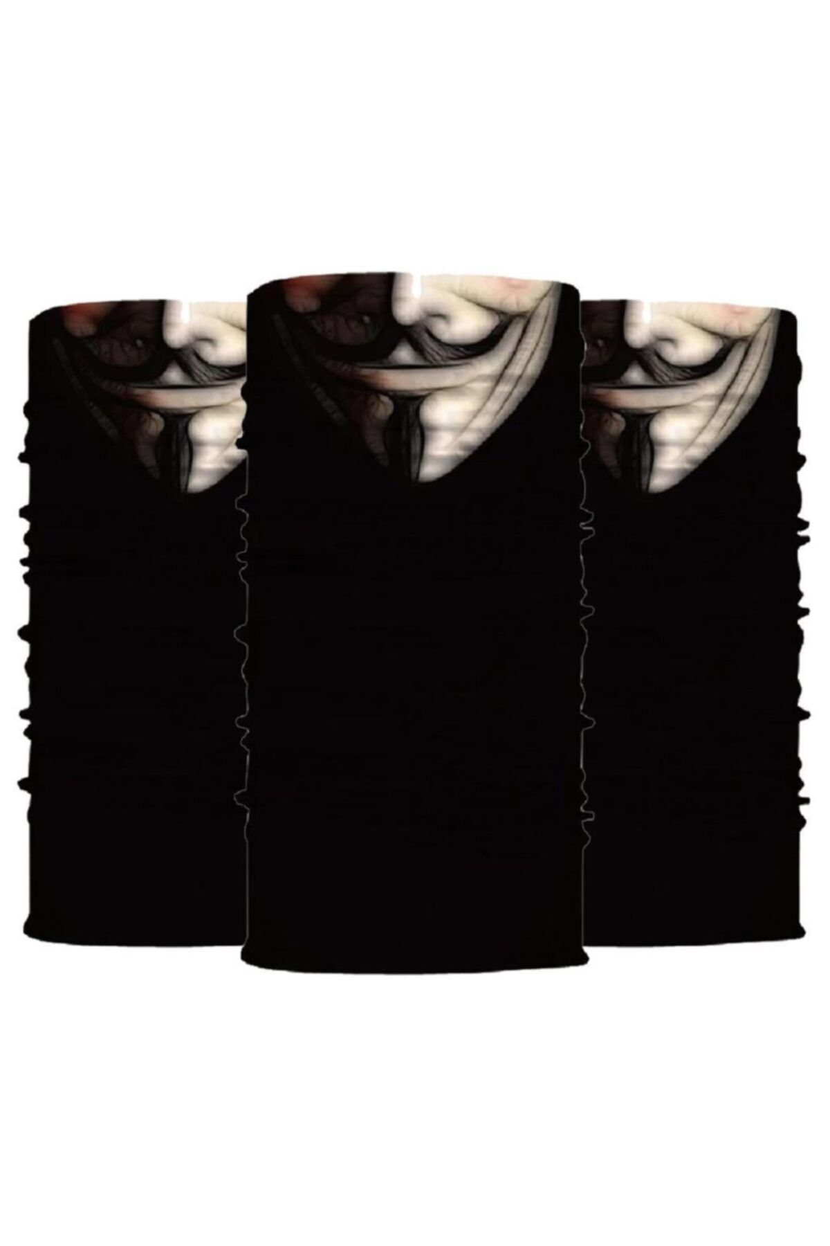 Knmaster Phantom Buff Bandana Boyunluk Maske Saç Bandı 3'lü Paket