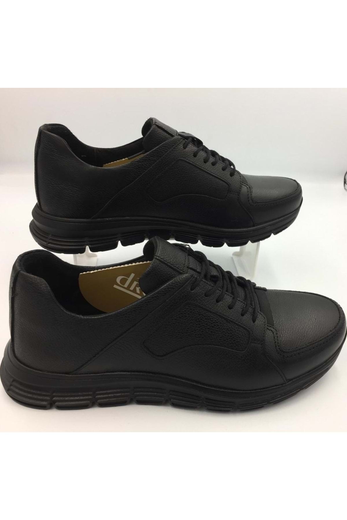 Dropland 8338 Hakiki Deri Erkek Kışlık Trekking Spor Ayakkabı - Btmk00292-siyah-40