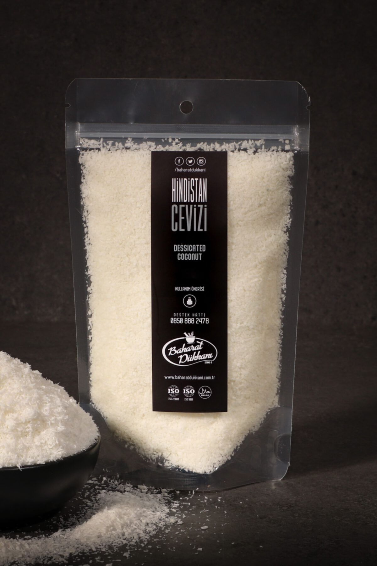 Baharat Dükkanı Hindistan Cevizi 750gr